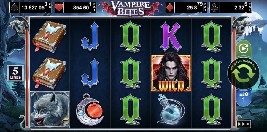 Amusnet Interactive ülevaade Vampire Bites slot