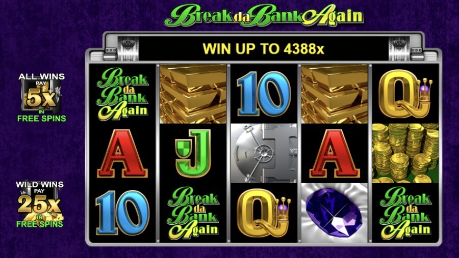 Games Global ülevaade Break da Bank Again slot