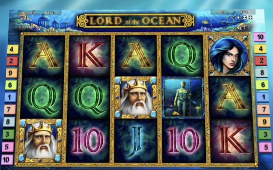 Lord of the Ocean slot toob sinuni põneva mänguelamuse ja ahvatlevad võidud.