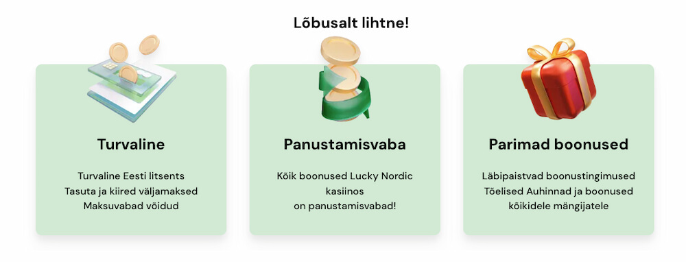 Lucky Nordic arvustus