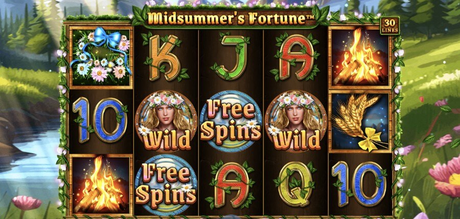 Midsummer Fortune jaanilaupäeva slot