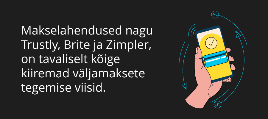 Kiire väljamaksega kasiinod